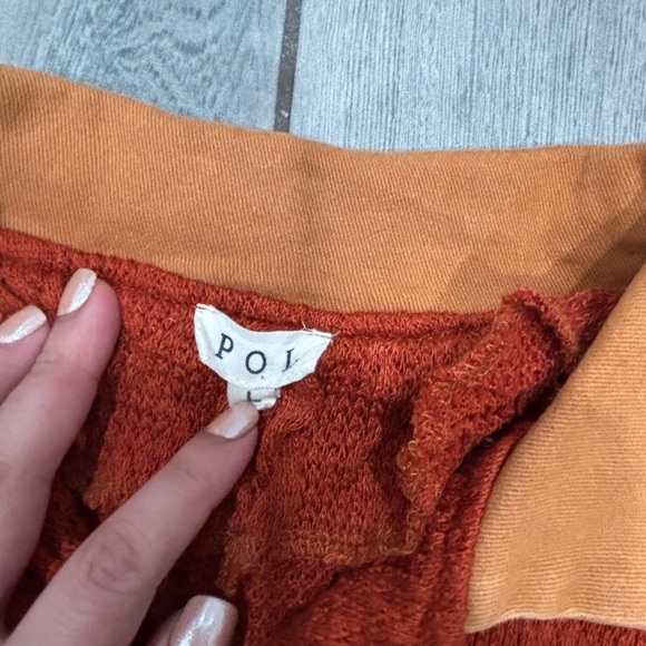 POL Fire Brick spunky sweater jacket Size Large - Picture 8 of 9